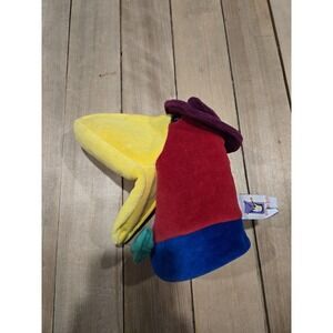 VTG 1999 Manhattan Toy Co Looney‎ Bird Rooster Hand Puppet Baby Einstein Mozart